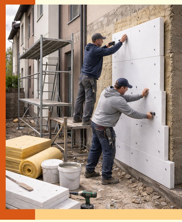 Утепление таунхауса с гарантией комфорта в Балахне