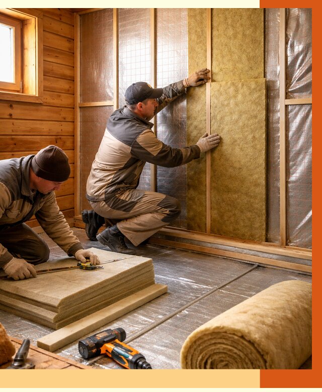 Утепление бани изнутри в Балахне под ключ от 4388 руб./м² | ТепломастерБлх