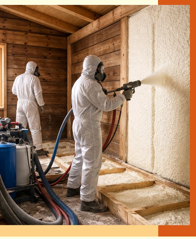 Утепление бани ппу в Балахне под ключ от 4388 руб./м2 | ТепломастерБлх - напыление и монтаж ппу