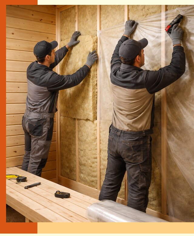 Профессиональное утепление сауны в Балахне с гарантиями качества