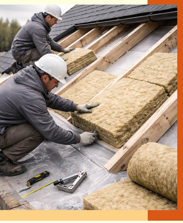 Утепление крыши в Балахне от 1933 руб./м2 — комплексное утепление кровли | ТепломастерБлх