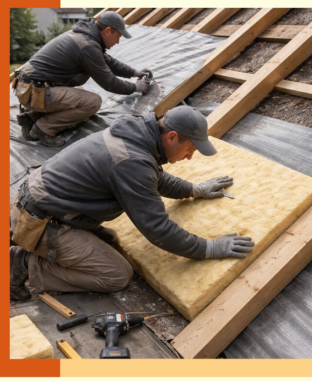 Профессиональное утепление крыши в Балахне качественно и надежно