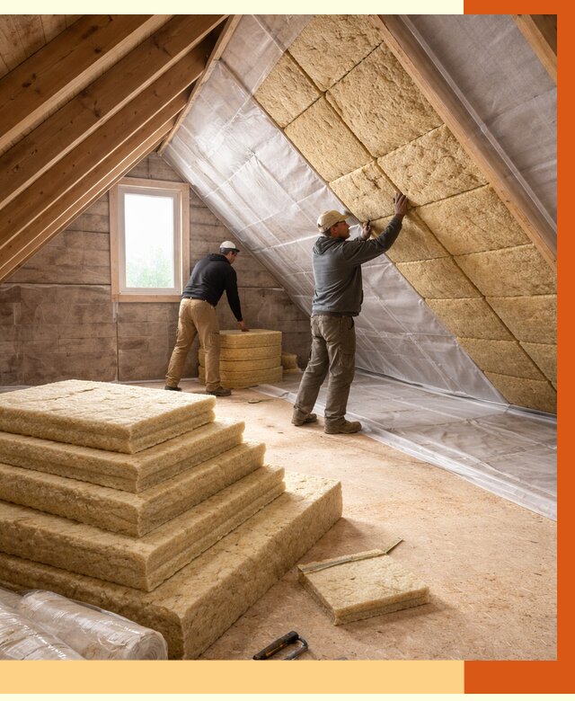 Утепление мансарды в Балахне от 2612 руб/м2 — комплексно и под ключ | ТепломастерБлх