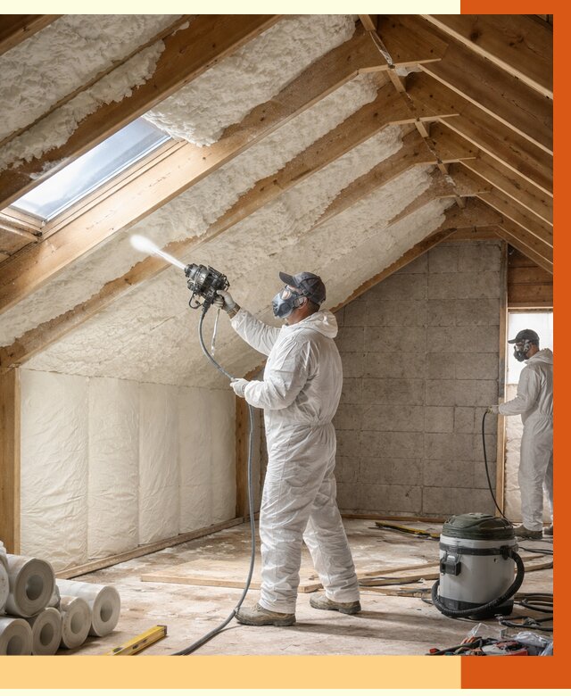 Утепление мансарды ППУ в Балахне от 2873 руб./м² — заказать под ключ | ТепломастерБлх