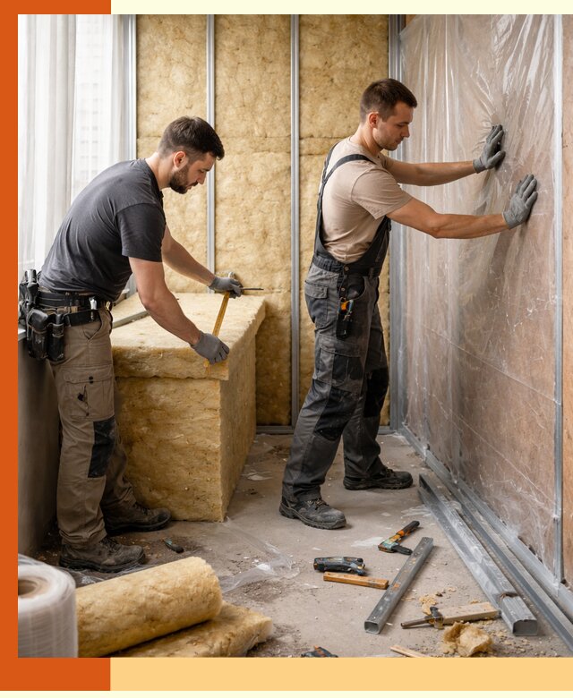 Профессиональное утепление лоджии в Балахне эффективно и надежно