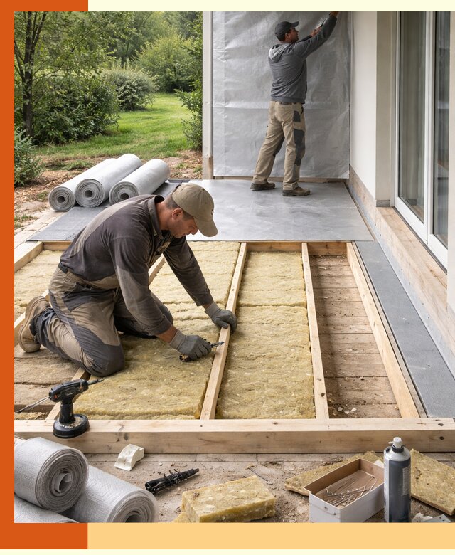 Утепление террасы в Балахне — тепло и защита круглогодично