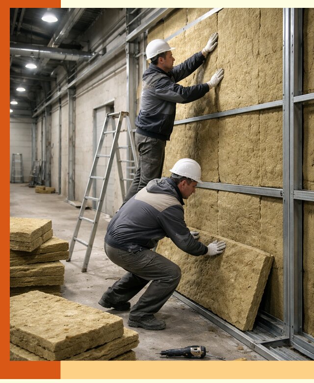 Утепление цеха под ключ в Балахне с гарантией качества