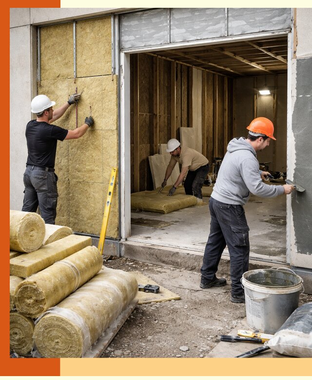 Утепление торгового павильона в Балахне — качественно и энергоэффективно