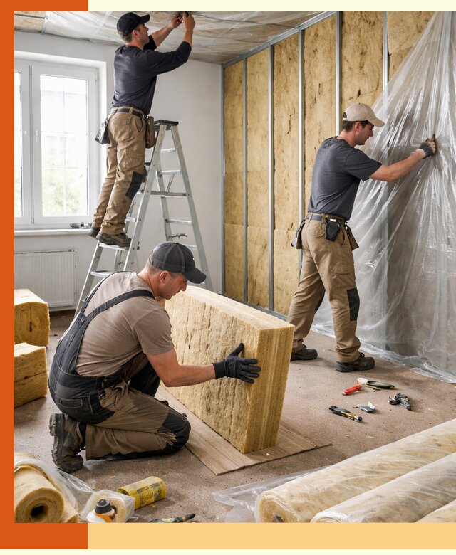 Утепление офисных помещений под ключ в Балахне