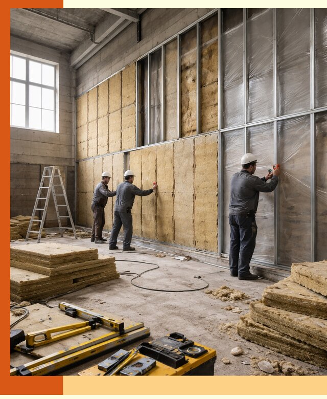 Утепление спортивного зала в Балахне качественно и недорого