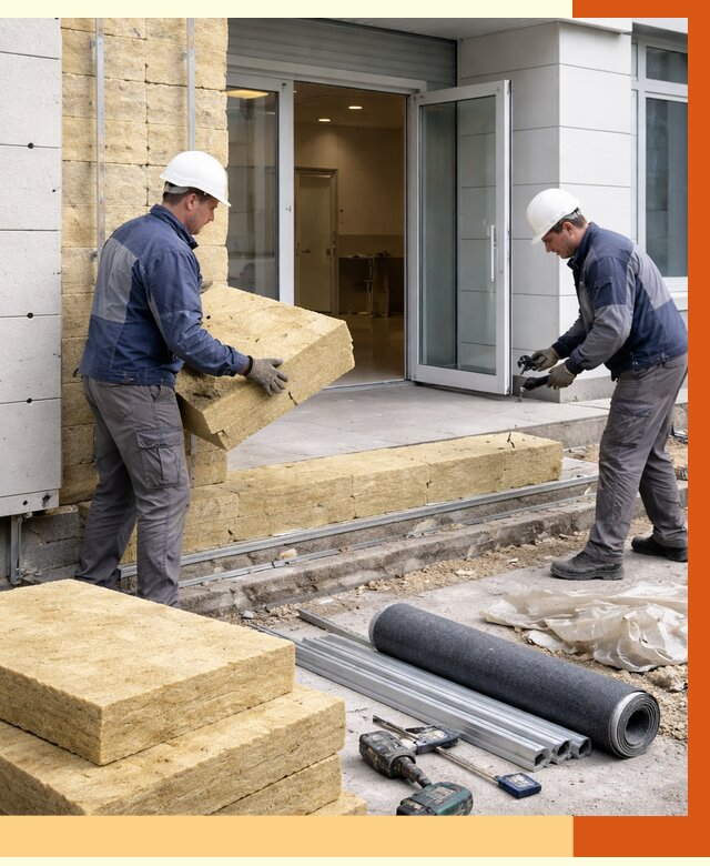 Утепление медицинского центра в Балахне под ключ от 13060 руб./м² | ТепломастерБлх