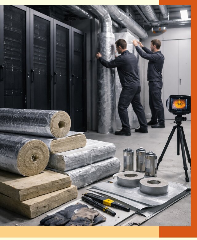 Утепление серверной в Балахне от 8881 руб./м² — комплексно под ключ | ТепломастерБлх