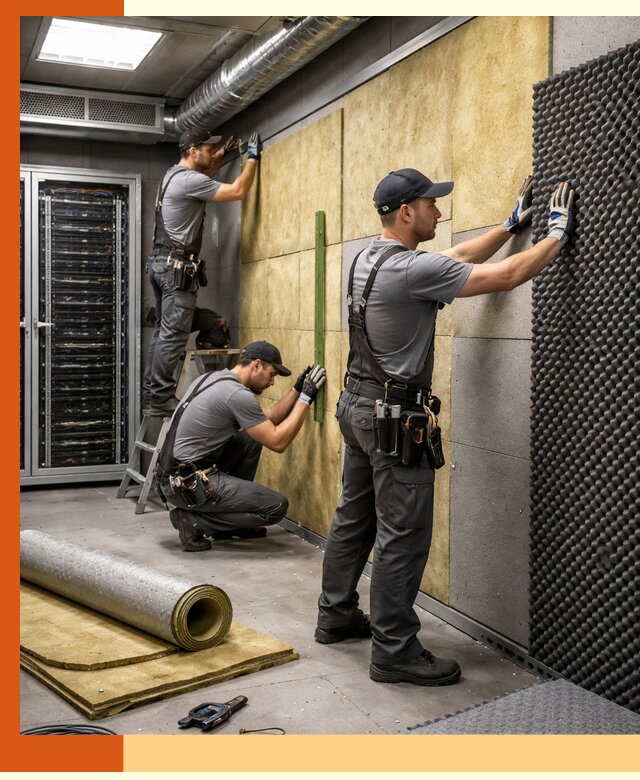 Утепление серверной комнаты профессионально в Балахне