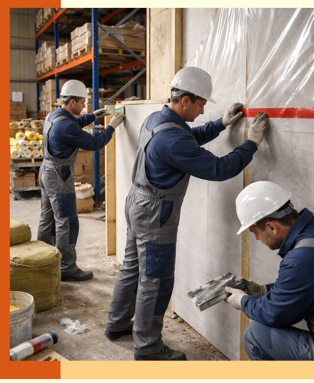 Утепление теплого склада под ключ в Балахне