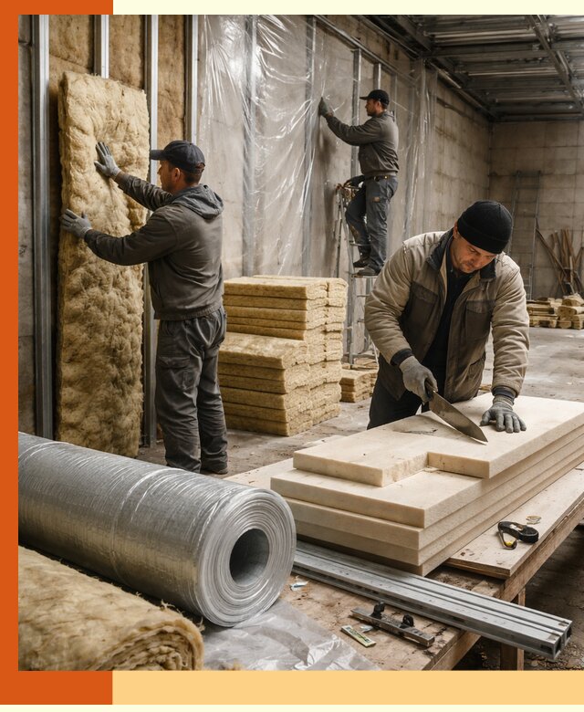 Утепление торгового склада в Балахне с энергоэффективными решениями