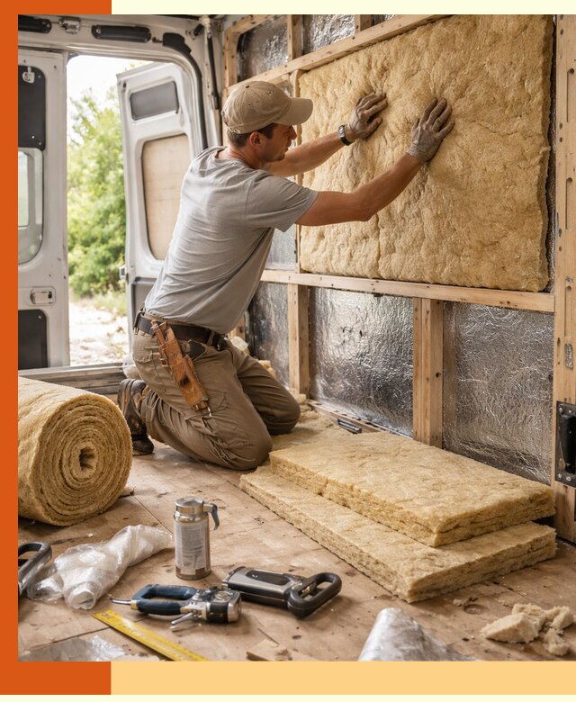 Утепление кемпера под ключ в Балахне с гарантией качества