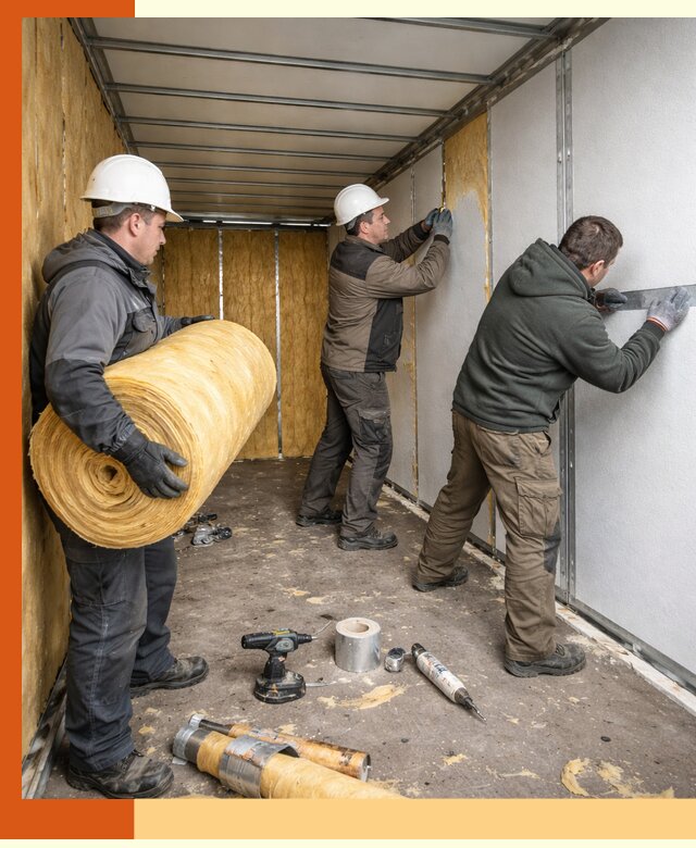 Утепление рефрижераторного контейнера в Балахне профессионально и надежно
