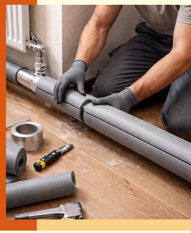 Утепление труб отопления в Балахне: теплоизоляция и защита сети