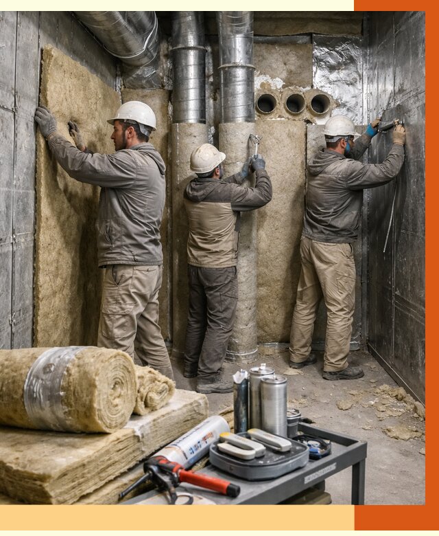 Утепление венткамеры в Балахне под ключ от 1515 руб. — профессионально | ТепломастерБлх