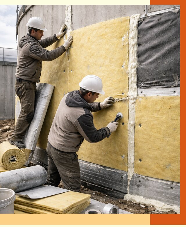 Утепление резервуара в Балахне от 28732 руб/м2 — монтаж ППУ и комплекс под ключ | ТепломастерБлх