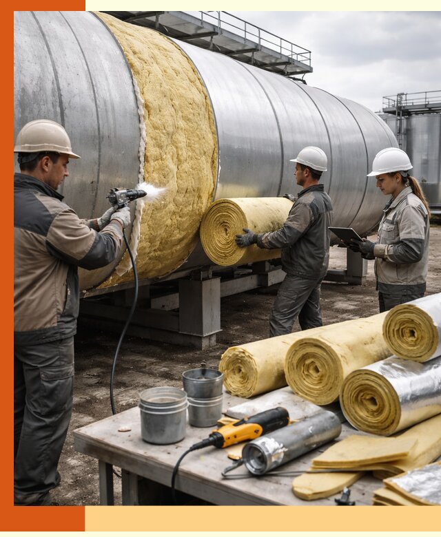 Утепление цистерны в Балахне — утеплители и монтаж под ключ