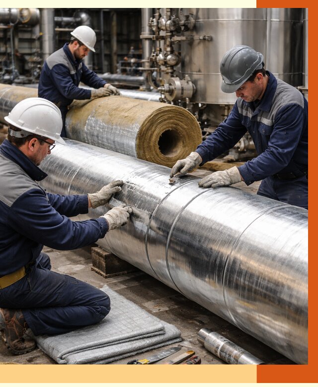 Утепление технологического оборудования в Балахне от 4388 руб. за м2 | ТепломастерБлх