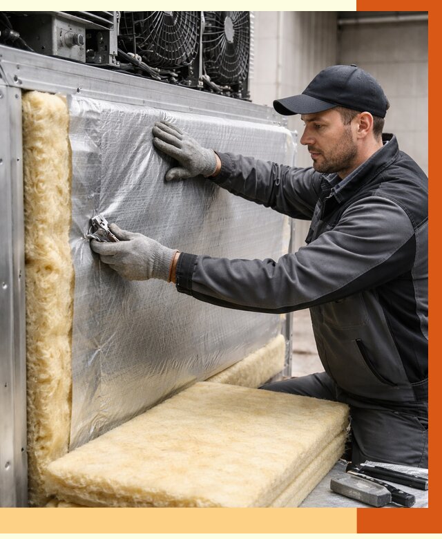 Утепление холодильного агрегата в Балахне от 8881 руб. под ключ | ТепломастерБлх