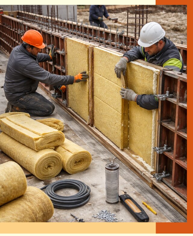 Теплоизоляция опалубки в Балахне от 7523 руб. за м2 — услуги и монтаж | ТепломастерБлх