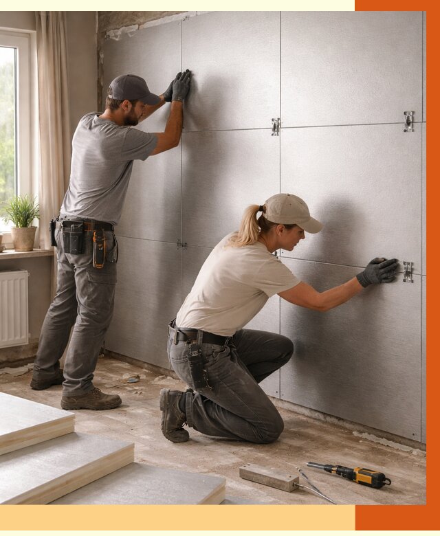 Утепление PIR панелями в Балахне от 4388 руб. под ключ | ТепломастерБлх