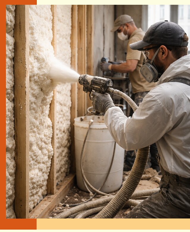 Утепление пеноизолом жилых и коммерческих объектов в Балахне