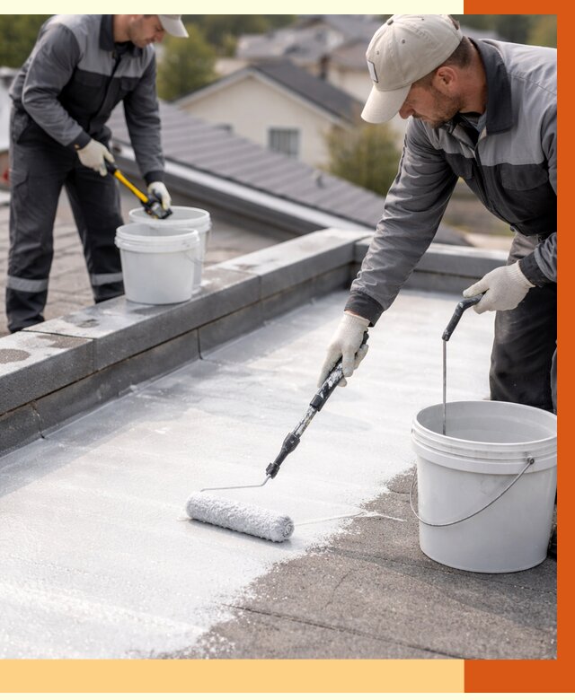 Утепление кровли жидкой теплоизоляцией в Балахне от 2246 руб./м2 | ТепломастерБлх