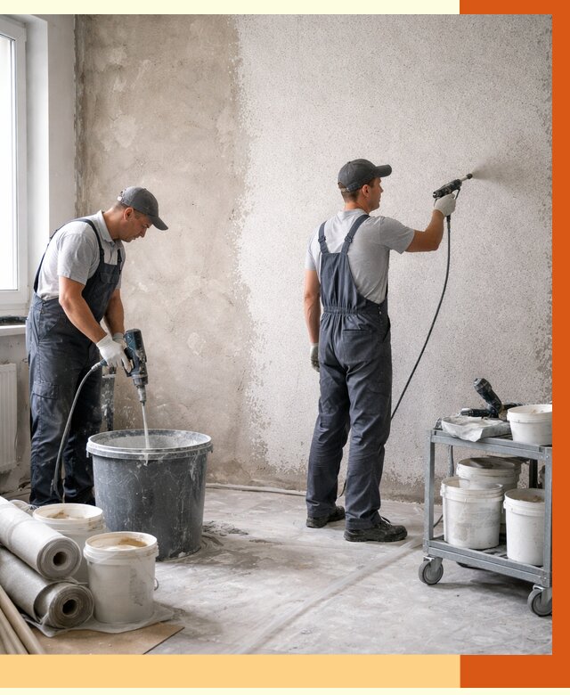 Утепление стен жидкой теплоизоляцией в Балахне от 4388 руб/м² | ТепломастерБлх