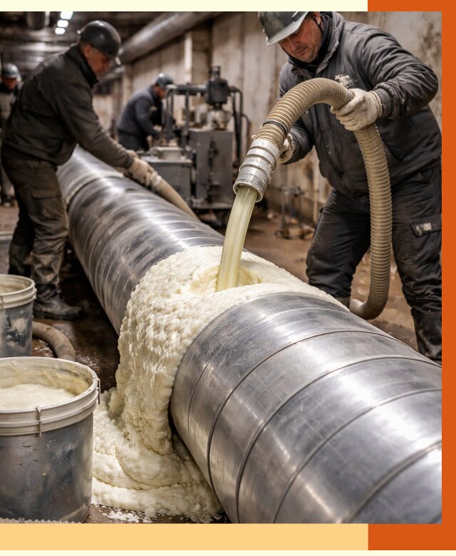 Утепление теплотрассы жидкой теплоизоляцией в Балахне от 4388 руб. | ТепломастерБлх