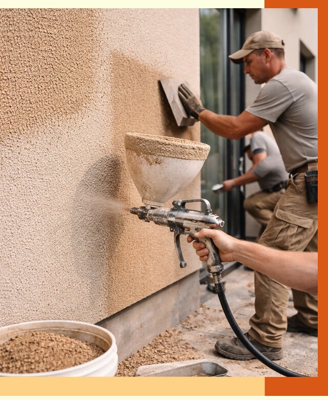 Утепление фасада жидкой пробкой в Балахне от 5015 руб./м² под ключ | ТепломастерБлх