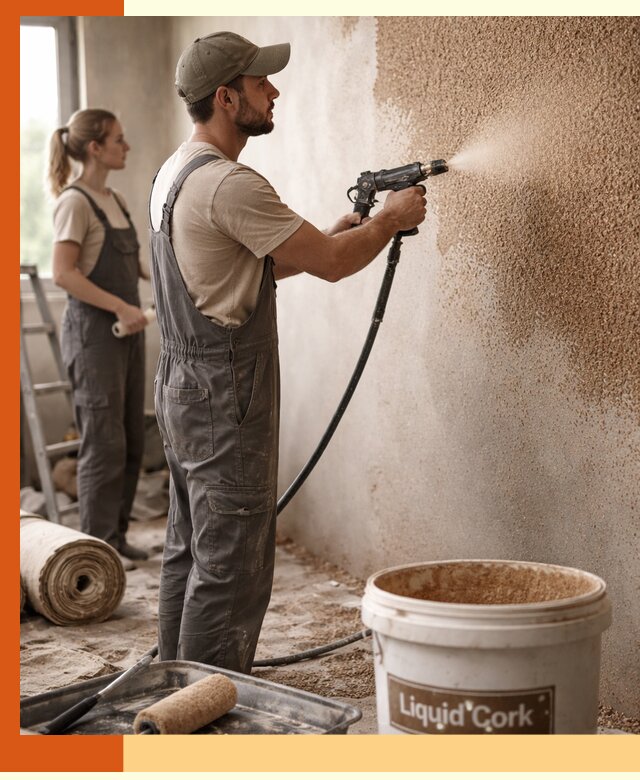 Утепление стен жидкой пробкой в Балахне эффективное и долговечное