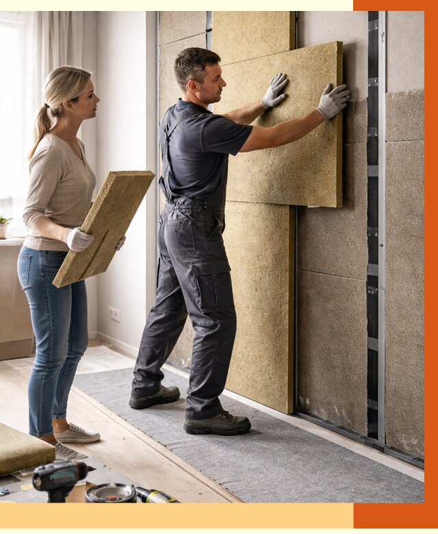 Профессиональная шумоизоляция квартиры в Балахне от 7836 руб. за м2 | ТепломастерБлх