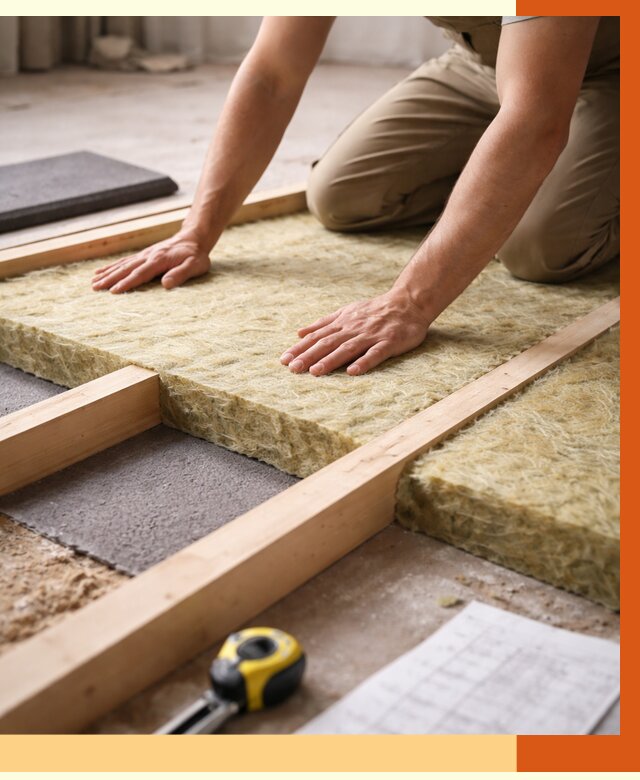 Шумоизоляция пола в Балахне от 1306 руб./м² — профессиональная звукоизоляция | ТепломастерБлх