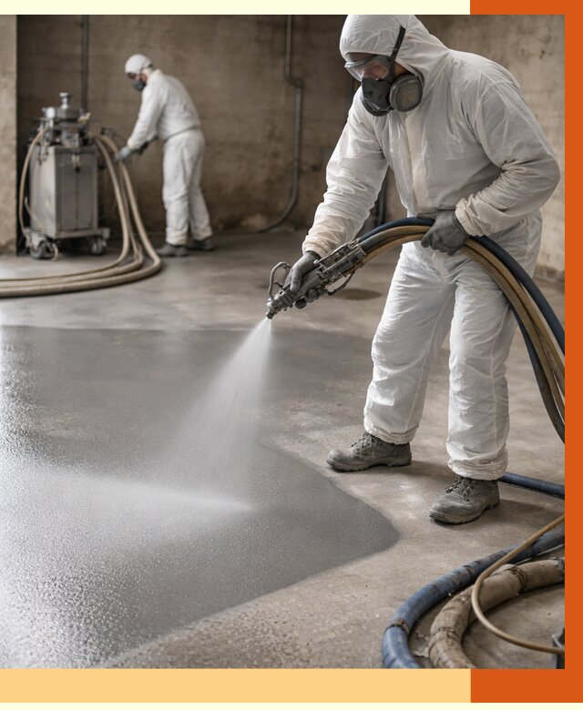 Гидроизоляция полимочевиной в Балахне от 8881 руб/м² — напыление полимерной гидроизоляции | ТепломастерБлх