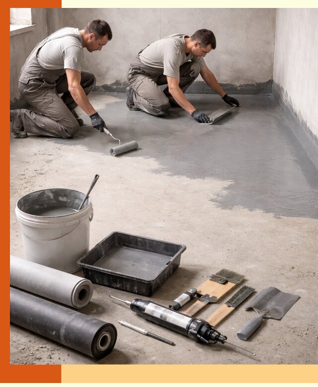 Гидроизоляция пола в Балахне — надежная защита от влаги и протечек