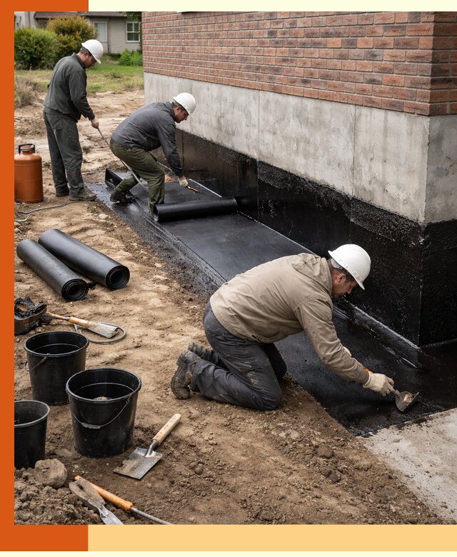 Гидроизоляция фундамента в Балахне: надежная защита строений