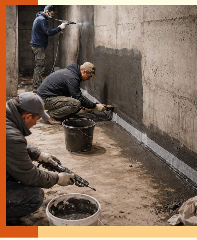 Гидроизоляция подвала в Балахне — комплексная защита от влаги