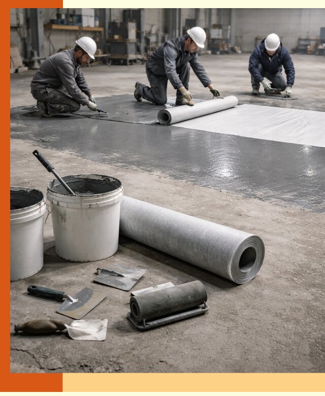 Гидроизоляция промышленного пола в Балахне — защита и долговечность