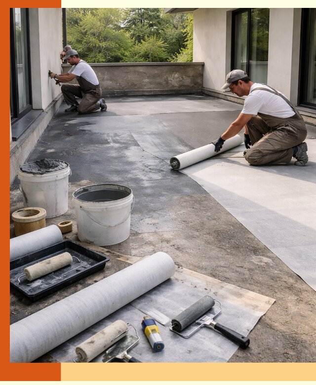 Гидроизоляция террасы в Балахне — надежная защита от влаги и протечек