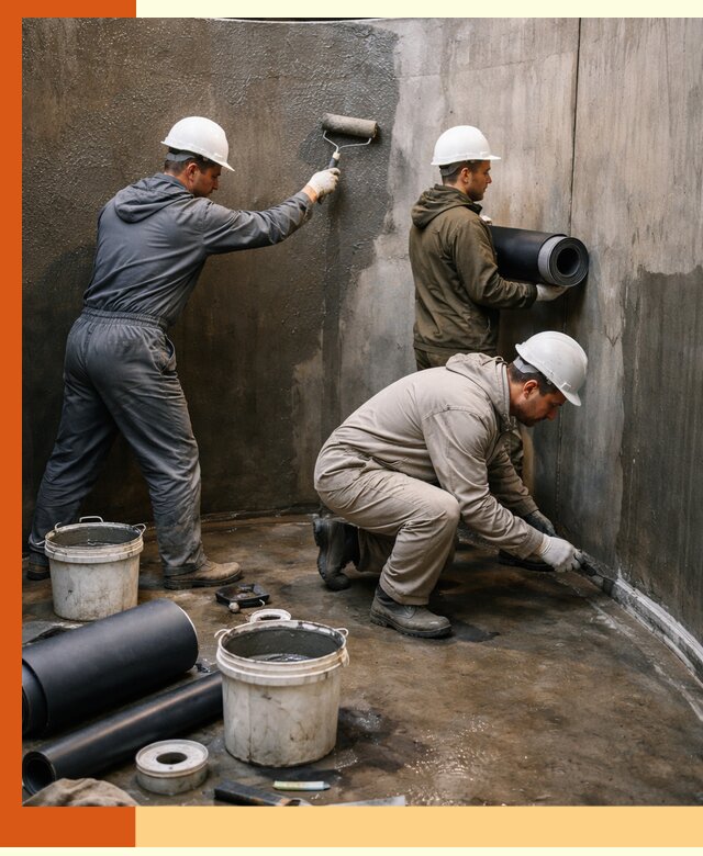 Гидроизоляция резервуара профессионально в Балахне