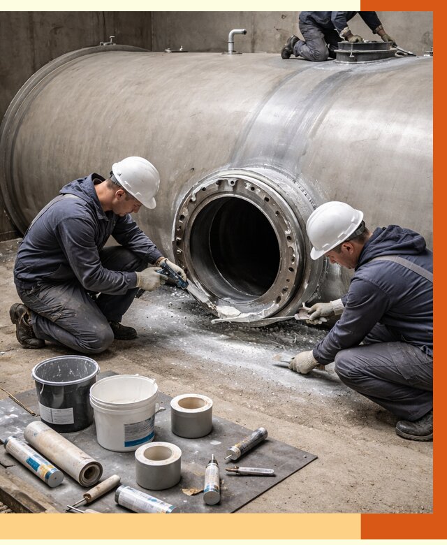 Гидроизоляция резервуара с топливом в Балахне от 78360 руб. под ключ | ТепломастерБлх