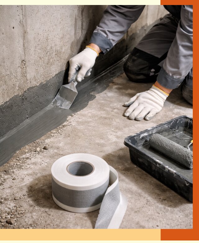 Гидроизоляция швов и герметизация стыков в Балахне от 1306 руб. | ТепломастерБлх