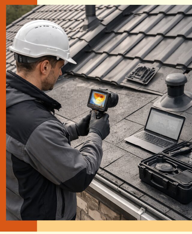 Тепловизионное обследование кровли в Балахне для выявления дефектов